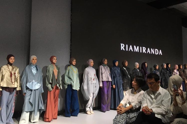 Fashion Soiree yang diadakan oleh RiaMiranda, di The Langham Jakarta, Rabu (22/10/2025).