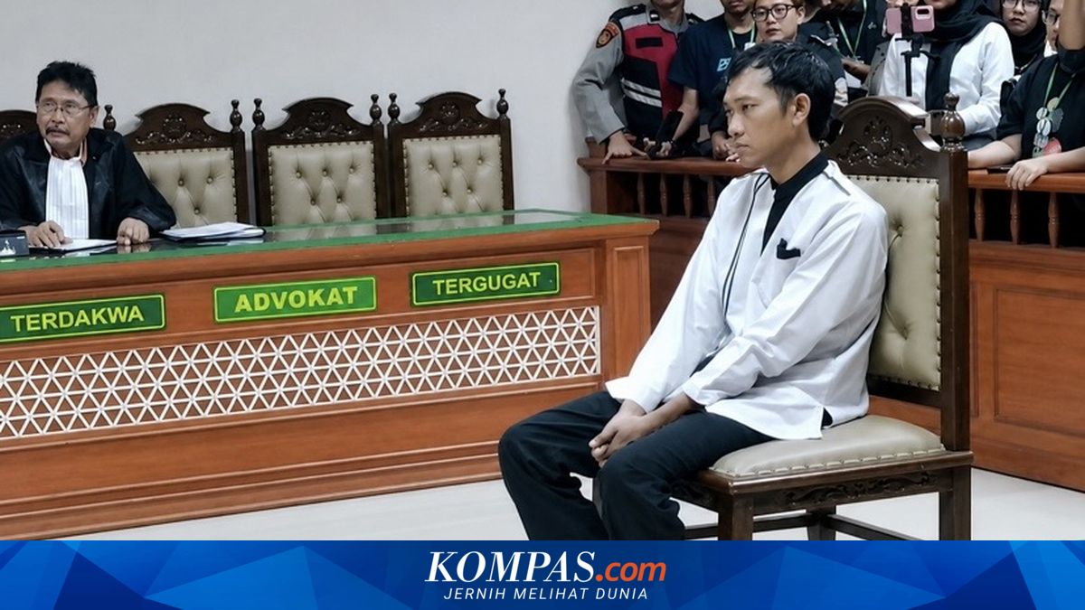Ekspresi Datar Ririn Rifanto, Pembunuh Satu Keluarga di Indramayu Saat Divonis Mati