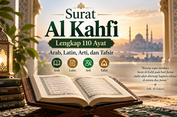 Surat Al Kahfi Lengkap 110 Ayat: Arab, Latin, Arti, dan Tafsir