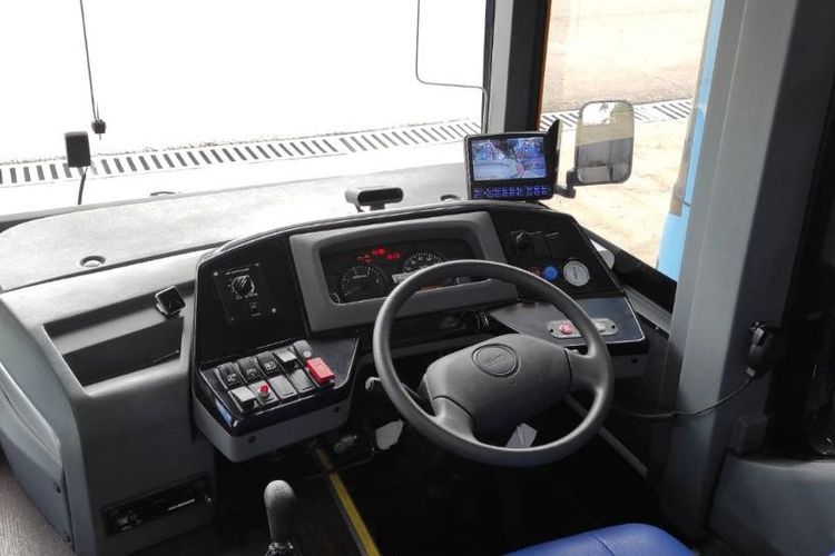 Kabin Bus Trans Koetaradja dilengkapi beragam fitur dari TAM Fleet.
