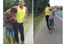 Viral, Video Polisi Ringkus Pelaku Pencurian di Jalan Tol, Ini Kronologinya
