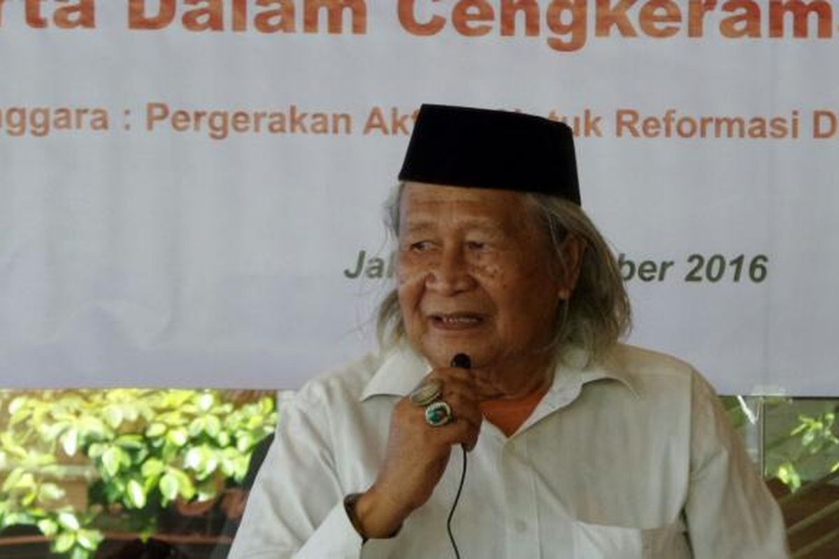 Budayawan Betawi Ridwan Saidi