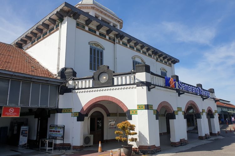 Ilustrasi Stasiun Semarang Tawang.