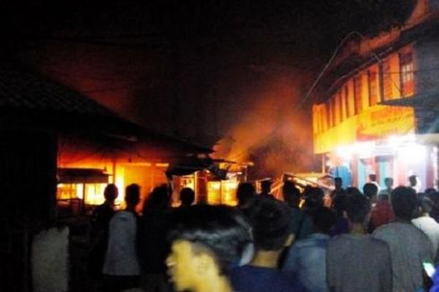 Puluhan Sepeda Motor Terbakar di Tempat Penitipan di Stasiun Citayam