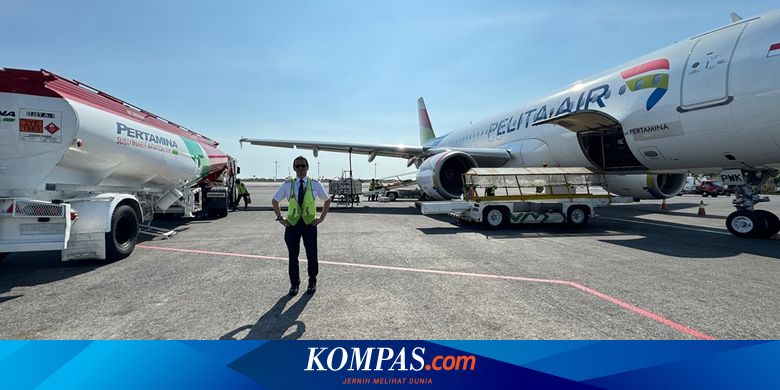 Pelita Air Terbang Perdana Gunakan SAF di Bali International Air Show 2024