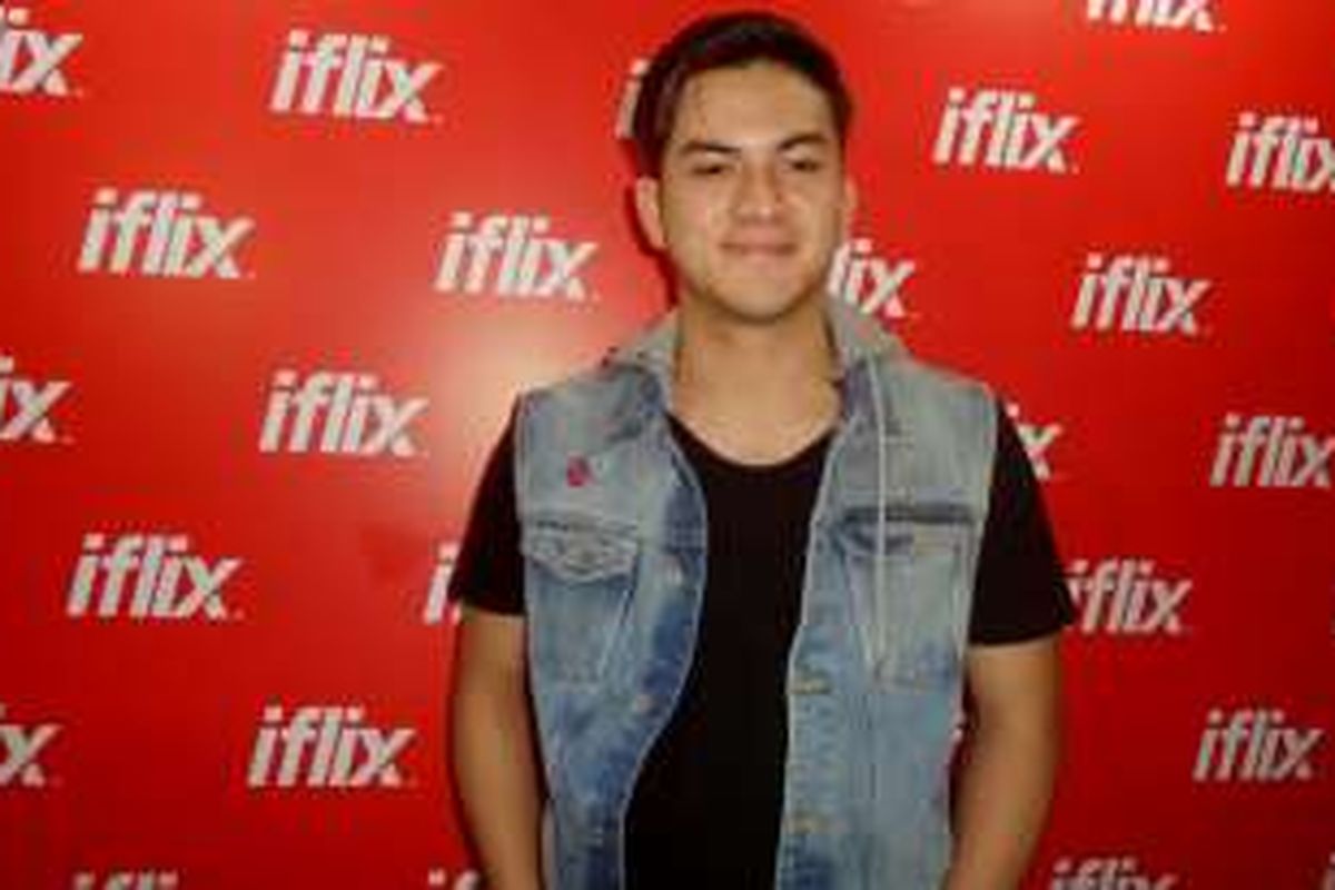 Rizki Nazar usai konferensi pers Iflix di Empirica, Jakarta Selatan, Kamis (25/8/2016).