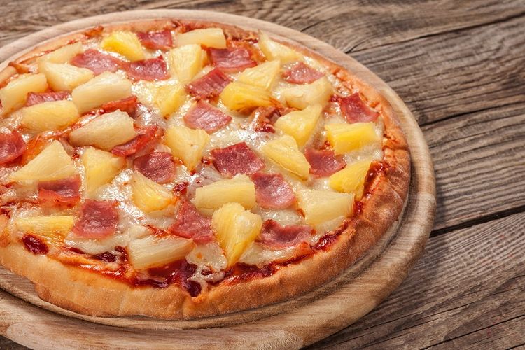 Hawaiian pizza.