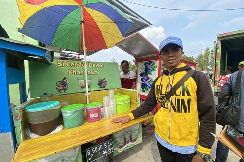 Jalan Rumbia Lampung Diperbaiki, Pedagang Cendol Mengaku Bisa Ngebut ke Pasar