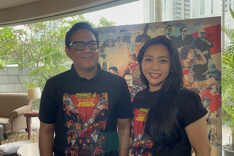 Jadi Pemeran Utama, Andre Taulany Sempat Tak Percaya Diri Main di Comic 8 Revolution: Santet K4bin3t