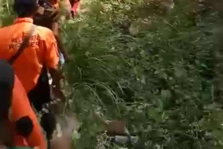 Pamit mencari rumput, petani di Ngawi ditemukan tewas ditengah hutanJurang Perahu.