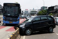 Separator Ditabrak, Bina Marga Keluhkan Pengguna Jalan Tidak Disiplin