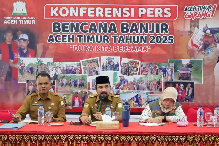 2.033 Huntap Korban Banjir Mulai Dibangun di Aceh Timur