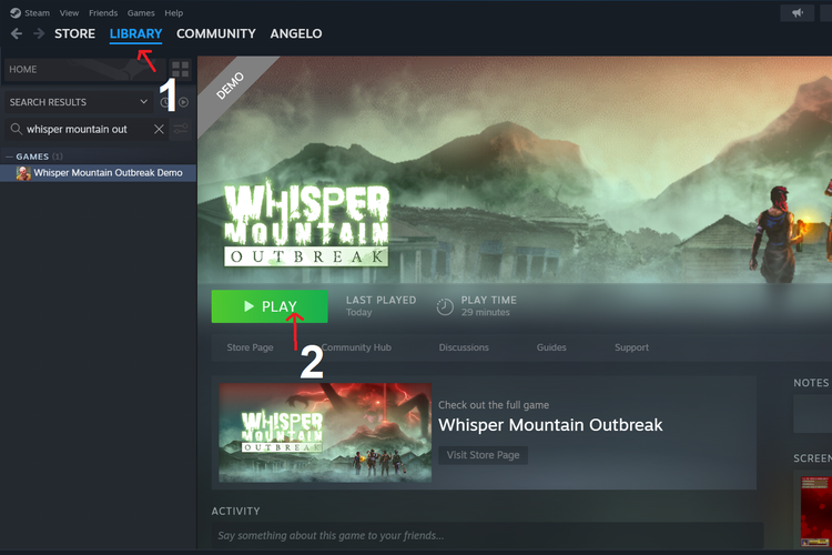 Cara mengunduh demo Whisper Mountain Outbreak secara gratis di Steam