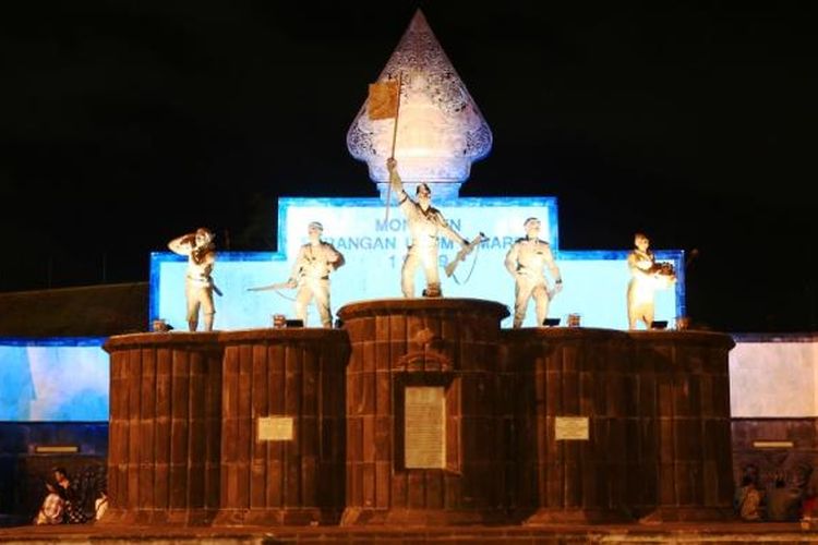 Monumen Serangan Umum 1 Maret Yogyakarta.