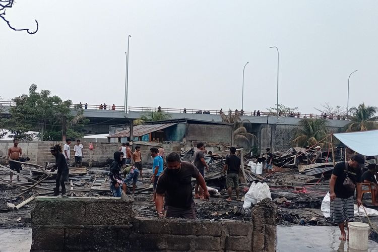 27 Rumah Terdampak Kebakaran di Manado, Warga Butuh Pakaian hingga Tenda Darurat