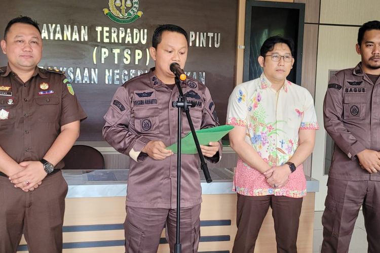 Pers rilis kasus dugaan penyelewengan anggaran BLUD RSUD Nunukan oleh Kejari Nunukan, Kamis (11/1/2023)