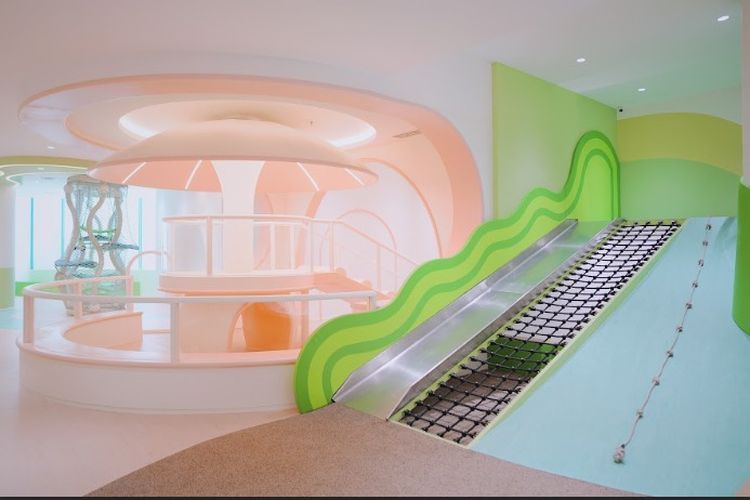 Buumi Playscape, tempat bermain anak di Plaza Senayan.