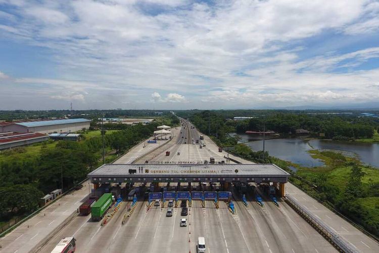 Pintu tol Cikampek. KOMPAS.COM/DOK. PT. JASA MARGA