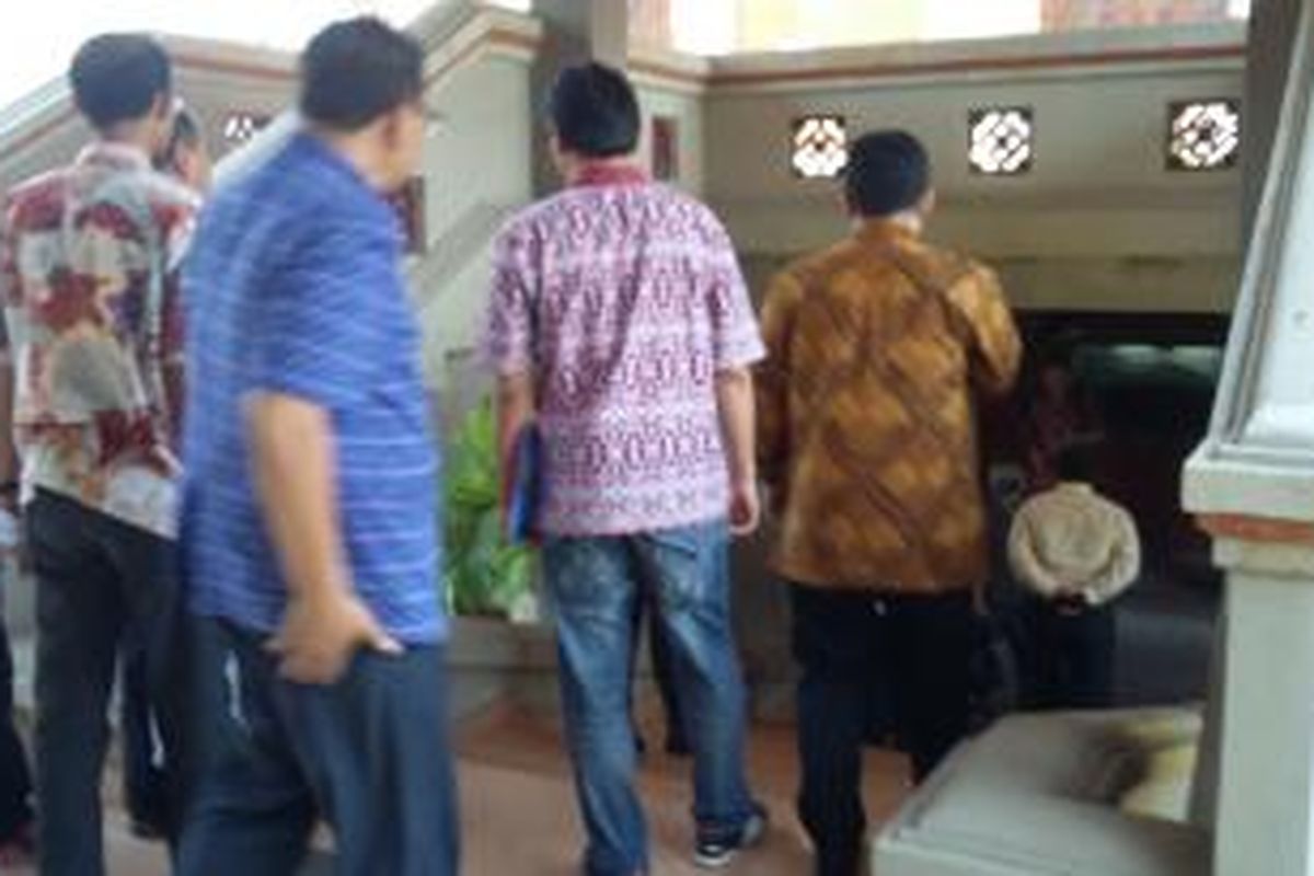 Anggota Komisi D DPRD DKI Jakarta di Gedung DPRD Bali, Kamis (10/9/2015).