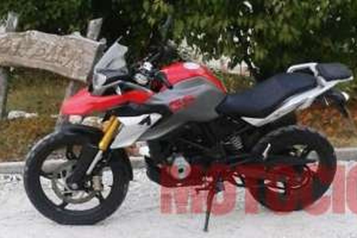 Model baru BMW Motorrad yang kabarnya bakal disebut sebagai F310 GS.