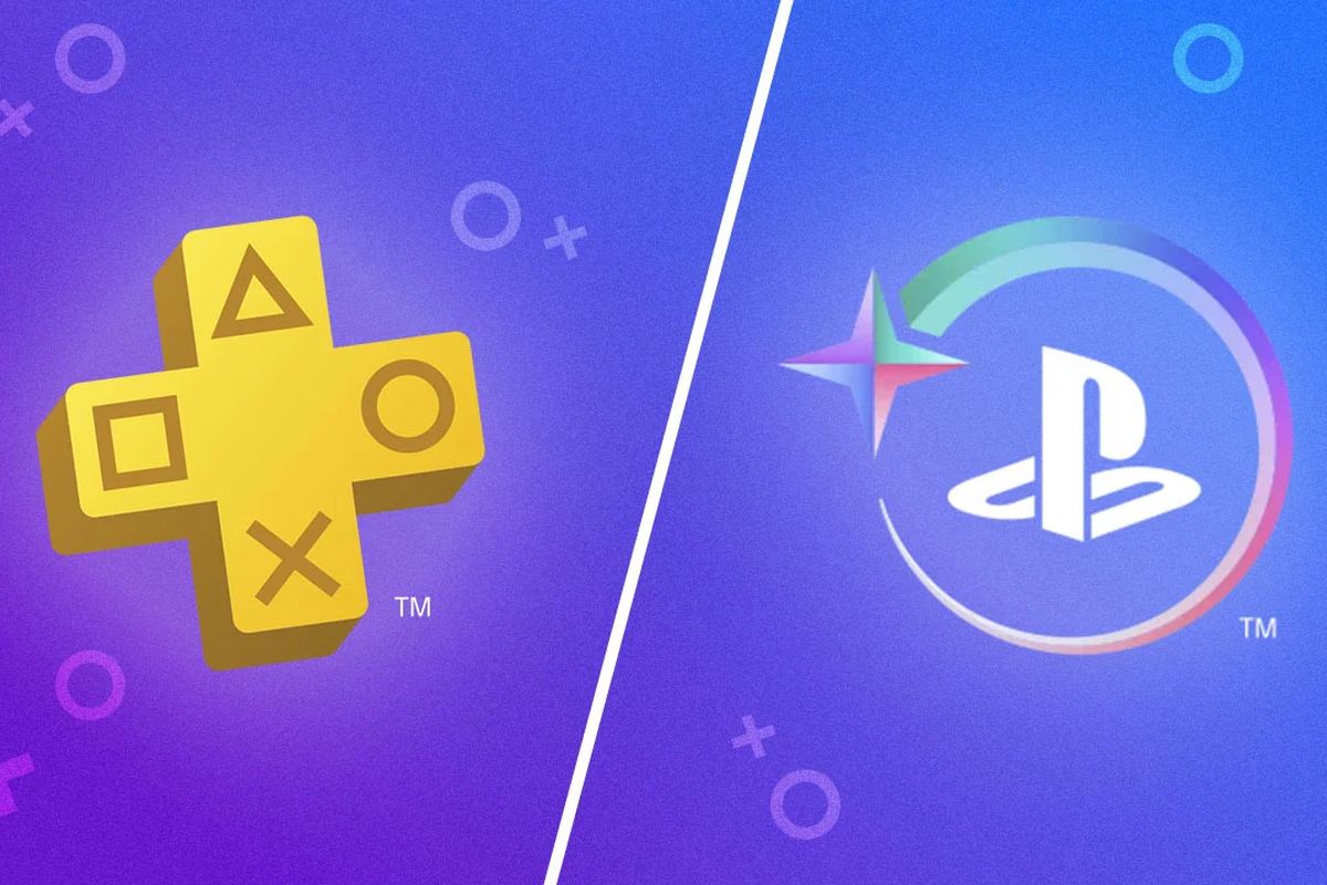 Ilustrasi layanan Playstation Plus dan Playstation Stars.