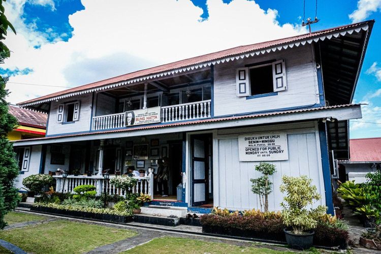 Rumah kelahiran Bung Hatta di Bukittinggi, Sumatera Barat