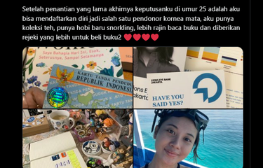 Cerita Alda, Putuskan Jadi Donor Kornea Mata di Usia 25 Tahun ...