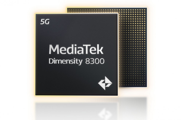 Ilustrasi chipset Mediatek Dimensity 8300.