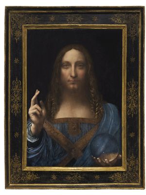 Salvator Mundi karya Leonardo da Vinci 