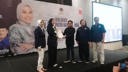 Nasdem Resmi Usung Putri Karlina pada Pilkada Garut