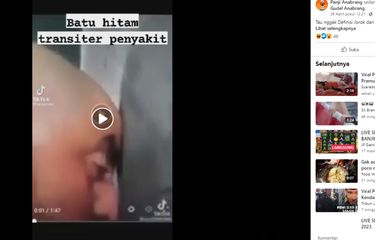 Unggahan dengan narasi mencium Hajar Aswad bisa tertular HIV, Covid-19, dan TBC viral di media sosial sejak Selasa (9/5/2023).