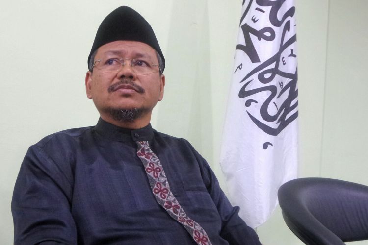 Juru Bicara Hizbut Tahrir Indonesia (HTI) Ismail Yusanto, Senin (8/5/2017).