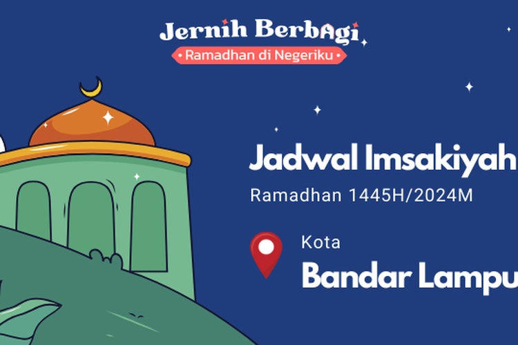 Jadwal Imsakiyah Ramadhan 1455 H/2024 M Kota Bandar Lampung