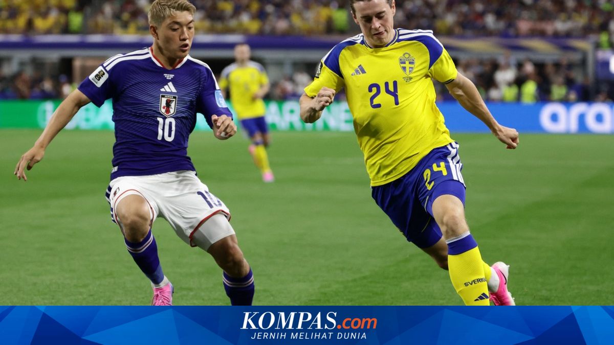 Hasil HT Jepang Vs Swedia 0-0: Kebuntuan Hiasi Babak Pertama
