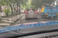 Video Polisi Kejar Mobil Honda Jazz, Pakai Pelat Palsu