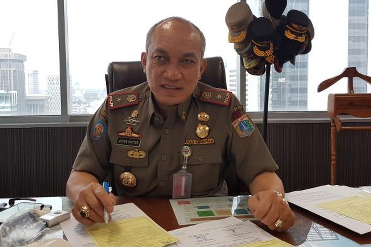 Kasatpol PP DKI Jakarta Jupan Royter