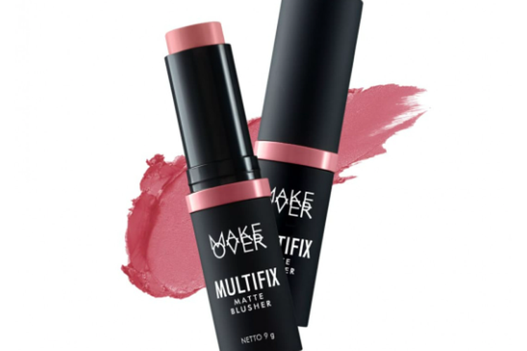 Make Over Multiflix Matte Blusher, rekomendasi blush on lokal