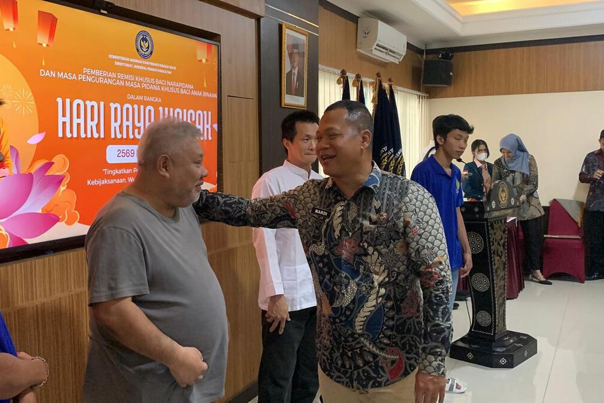 62 Narapidana Buddha di Jateng Terima Remisi Khusus Waisak