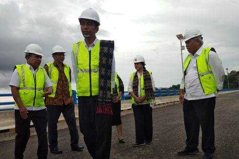 Jokowi Resmikan Pos Lintas Batas Negara Motamasin dan Wini di NTT