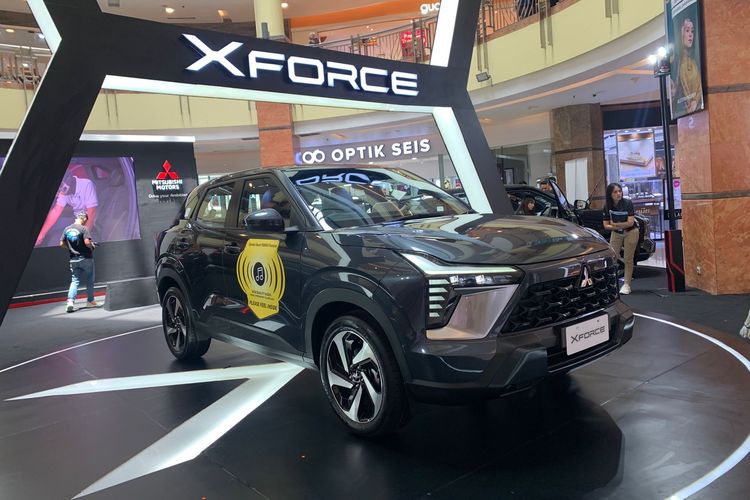 Mitsubishi XForce meluncur pertama kali di Pekanbaru, Riau (21/9/2023).