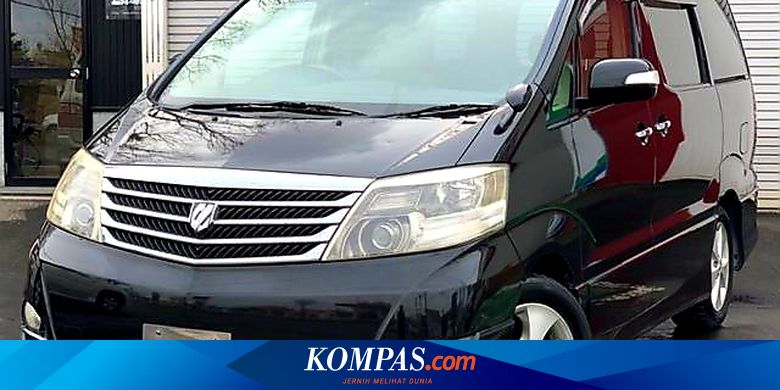 toyota alphard di bursa lelang mobil