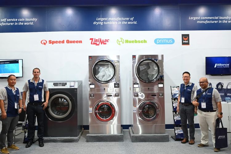 Alliance Laundry System Tawarkan 5 Merek Mesin Cuci Premium