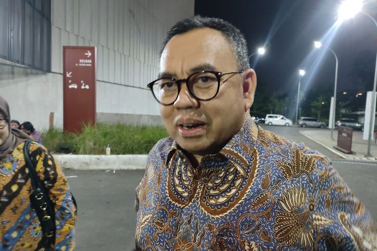 Mantan Menteri ESDM Sudirman Said di TIM, Cikini, Jakarta, Jumat (7/6/2024). 