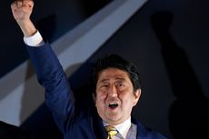 PM Abe Sukses Besar, Raih 