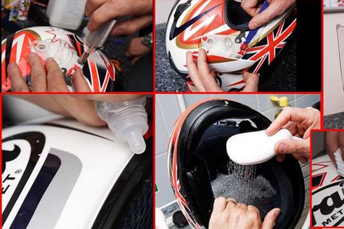 Pemilik Motor Wajib Bersihkan Helm untuk Cegah Penularan Corona di Udara
