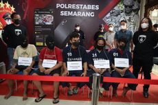 5 Pelaku Pembacokan di Semarang Ditangkap, Ternyata Korban Juga Dilindas Sepeda Motor