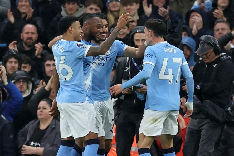 Hasil Man City Vs Crystal Palace, Kebintangan Foden Jaga Asa Citizens