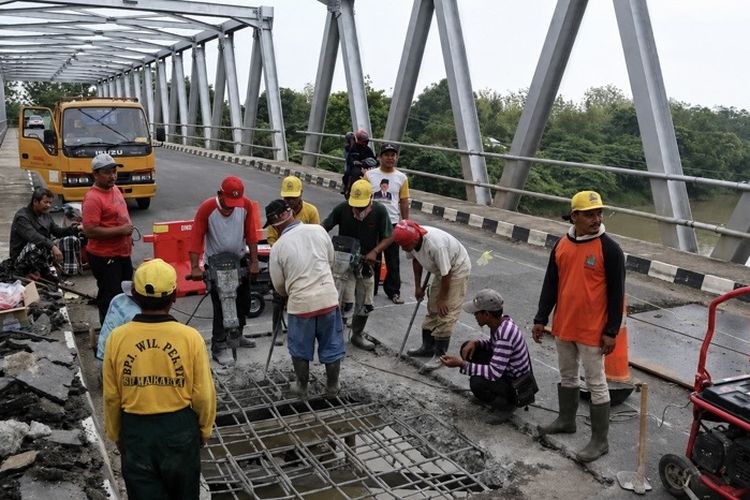 Jembatan Monjot Majalengka Ditutup Sementara, Akses Menuju Tol Cipali-Bandara Kertajati Dialihkan