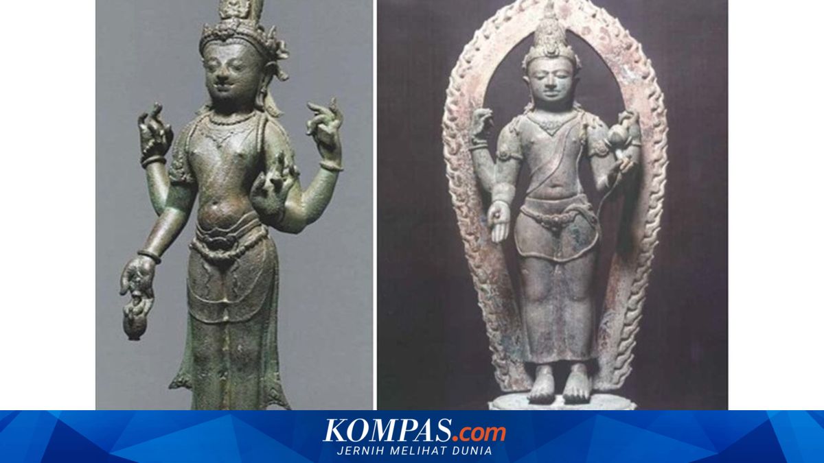 AS Kembalikan 2 Arca Perunggu Abad Ke-8 yang Dicuri dari Indonesia
