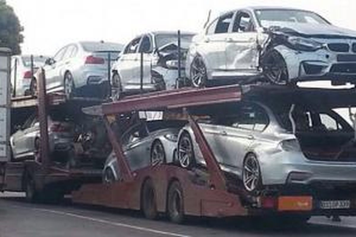 BMW M3 yang rusak buat syuting MI:5